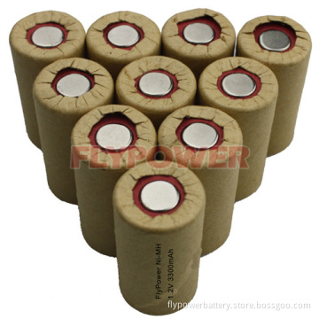 Ni-MH Battery, 1.2V Sc3300mAh High Rate Discharge Rate Cell Power Tool/Drill Battery (FH-SC3300P)